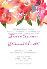 Watercolor Classic - Invitación De Boda